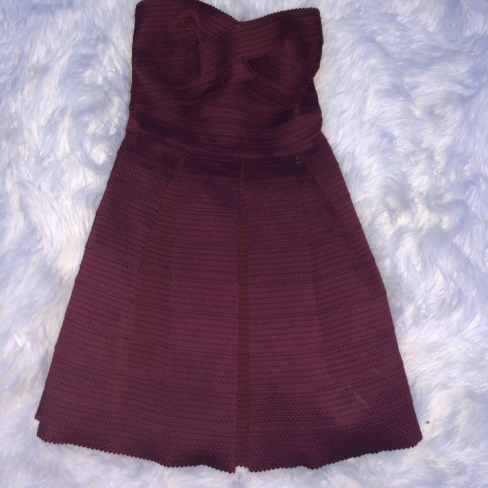 Express Strapless Dress